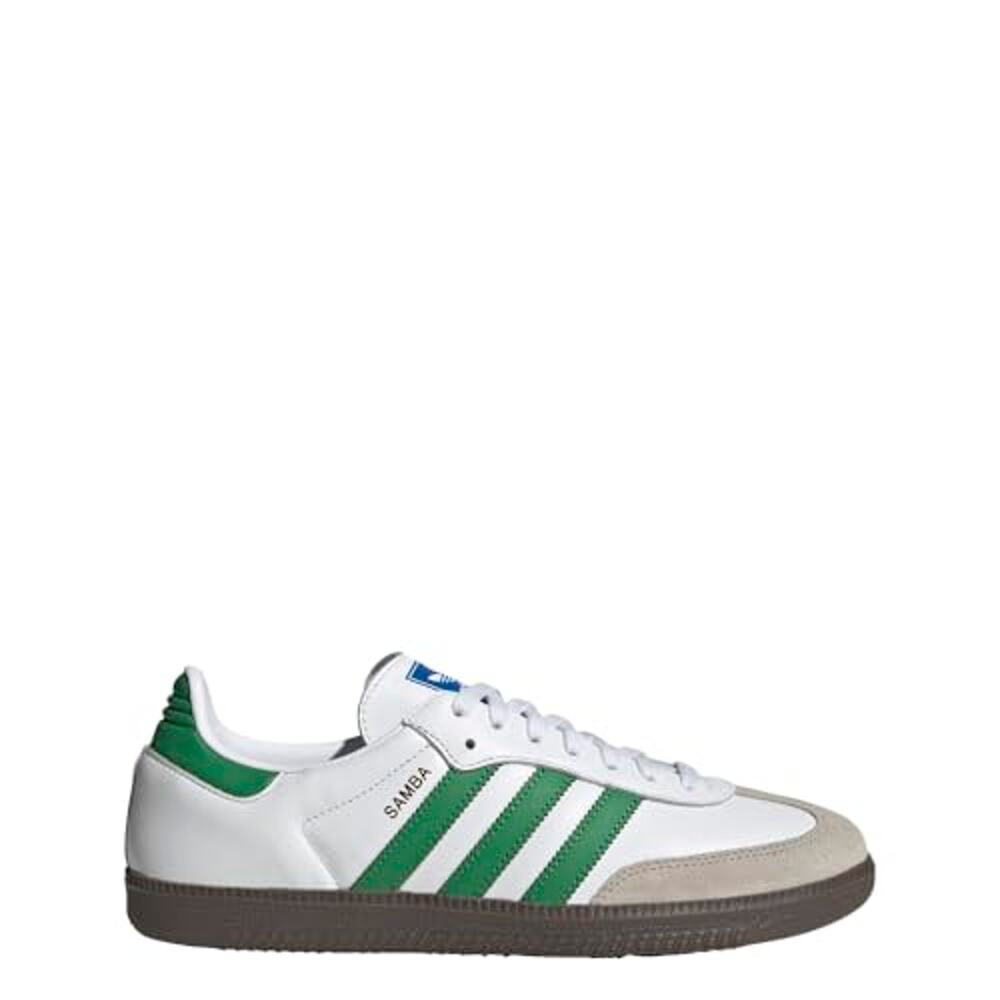 NWT Adidas Samba OG Unisex Shoes Cloud White/Green Men’s 7 / Women’s 8